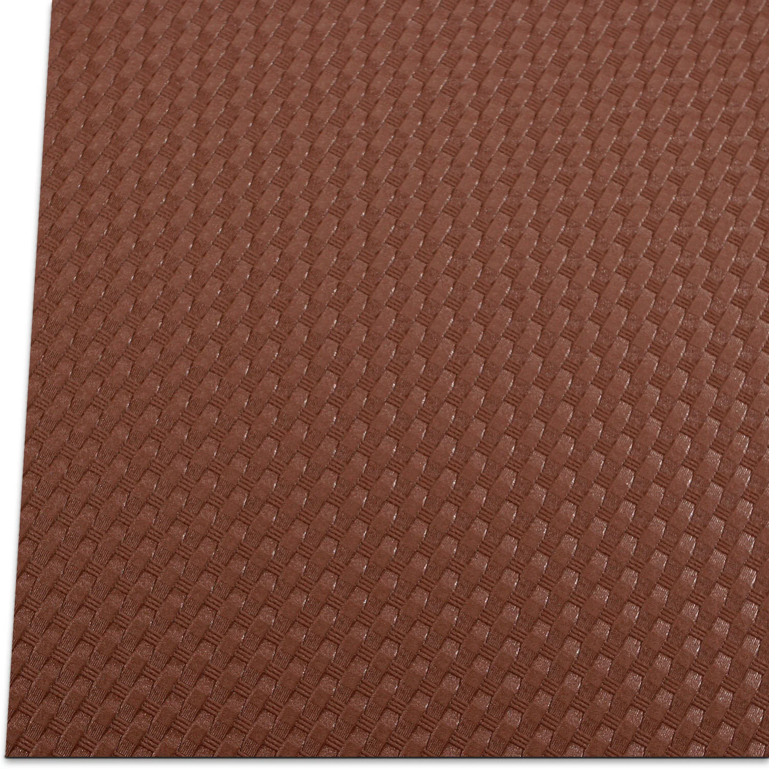  Basket Weave Chocolate Brown 