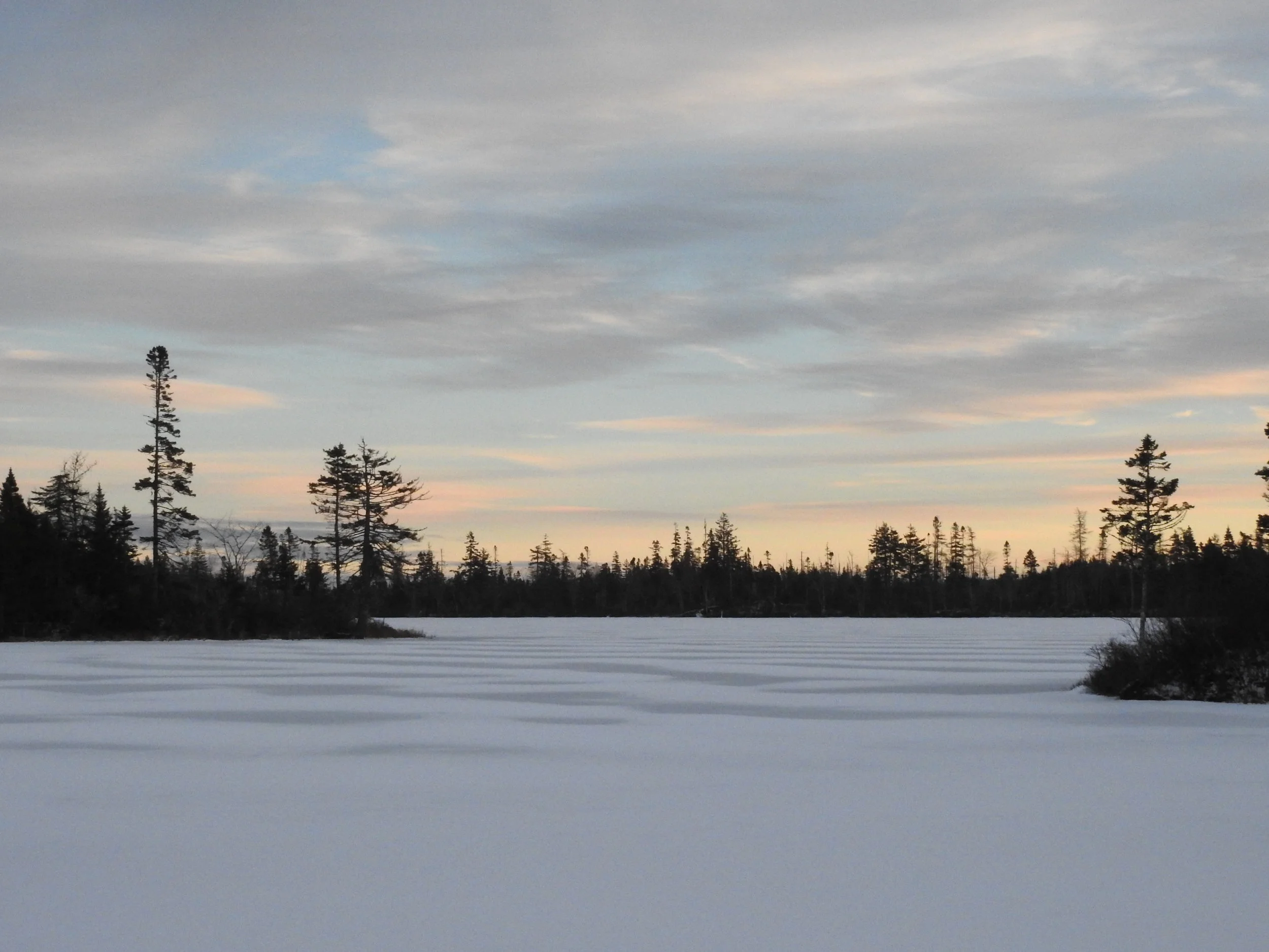 Skating Event on Bell Lake