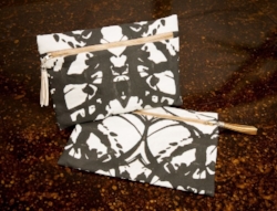 Daytime zip clutch available through Amanda Talley.