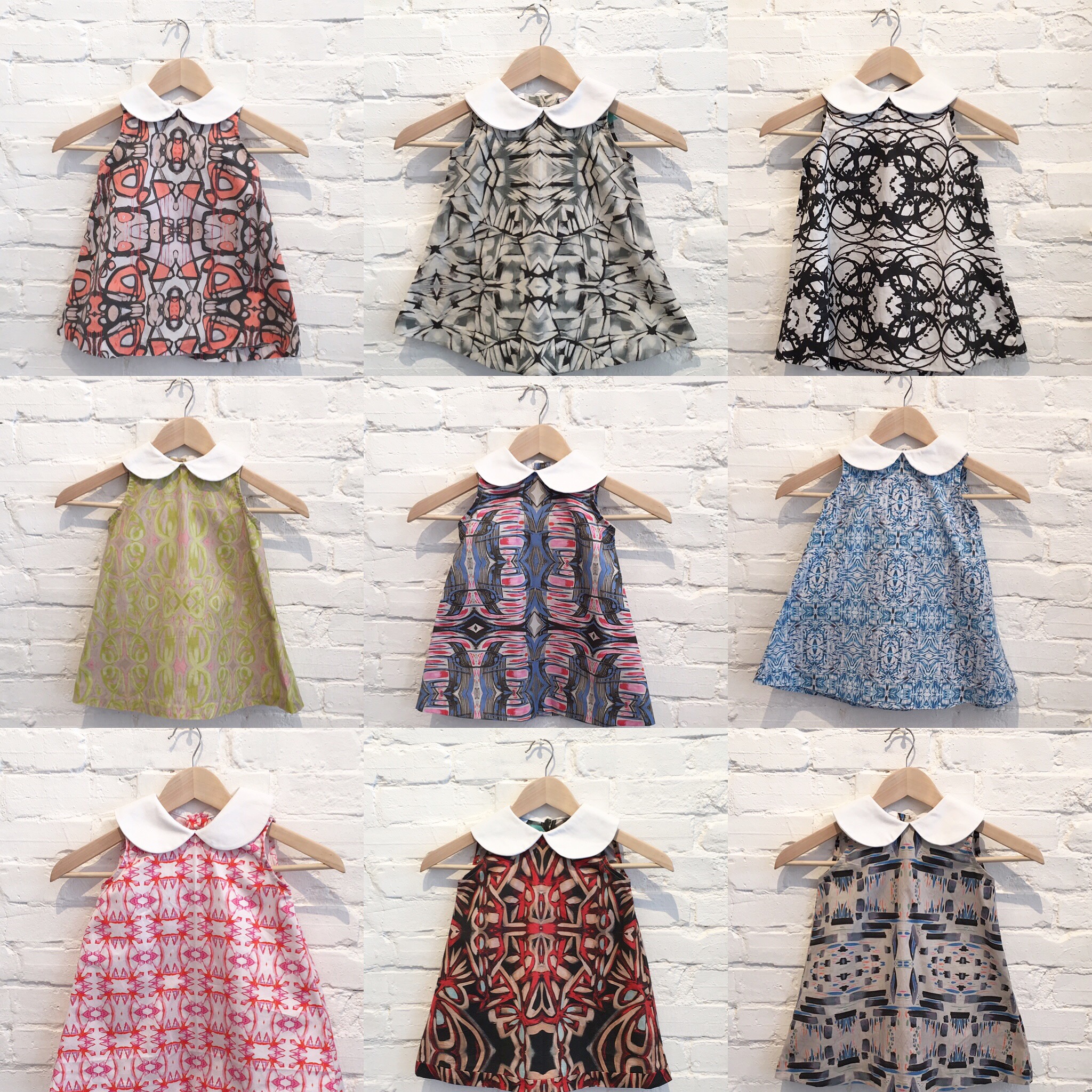 The "Lucy" dress, available sizes 12-18 months - 8T, $135