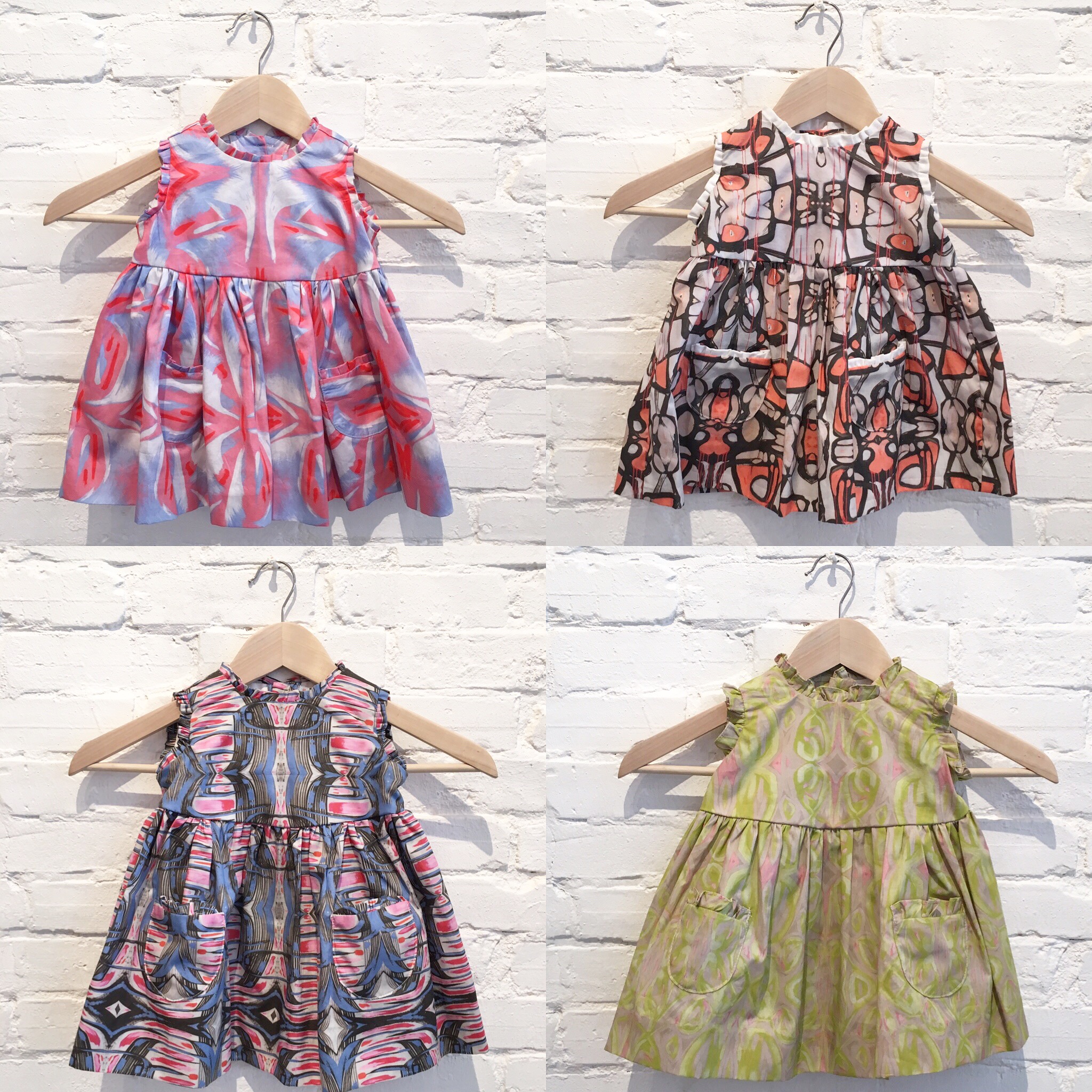 The "Hannah" dress, available in sizes 12-18 months - 8T, $165
