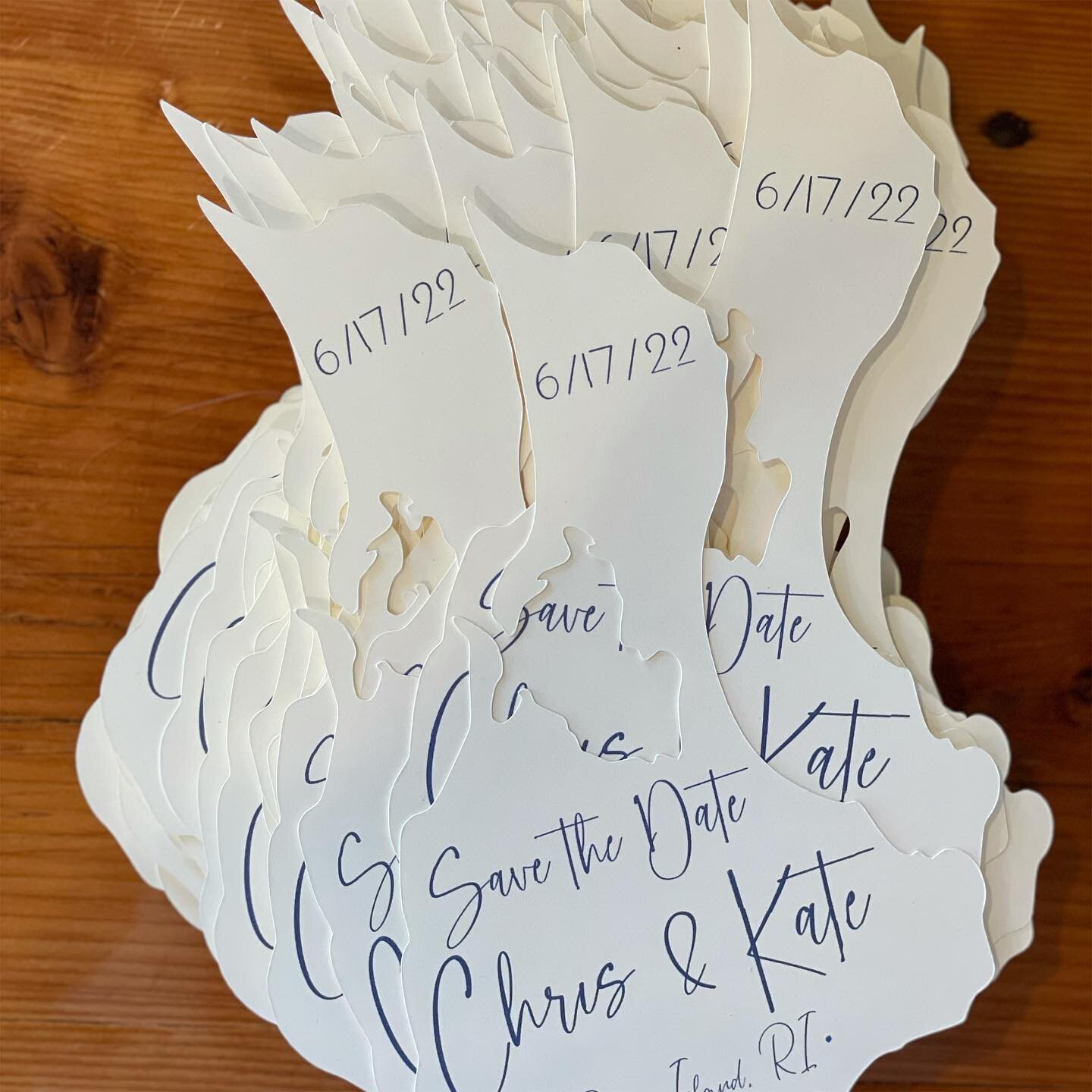 I was busy today working on a very special wedding invitation order &hellip; ever wonder what 110 Block Islands look like?

.
.
.
.
.

#blockisland #blockislandinfo #blockislandwedding #blockislandweddings #blockislandlife #customweddinginvitations #