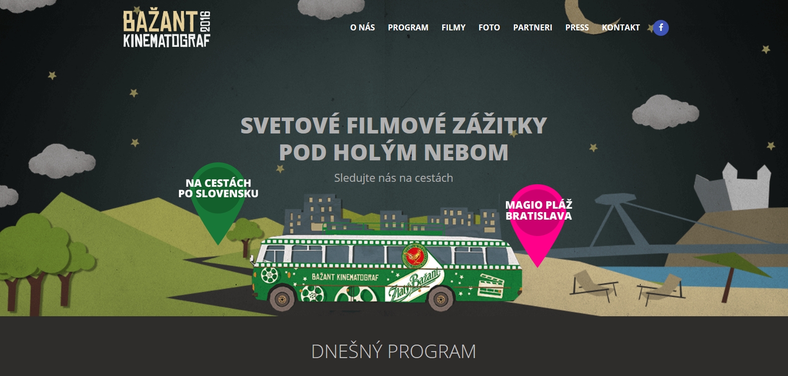 Informácie o filmoch, podrobný rozpis premietaní a program nájdete na vynovenej webstránke www.kinematograf.sk .