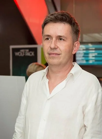 Mr. Michal Novinski, The Teacher movie music composer, photo by PubRes, 2016.Michal Novinski, skladateľ hudby k filmu Učiteľka, foto: PubRes, 2016.