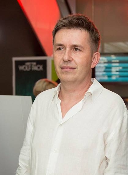 Mr. Michal Novinski, The Teacher movie music composer, photo by PubRes, 2016. Michal Novinski, skladateľ hudby k filmu Učiteľka, foto: PubRes, 2016.