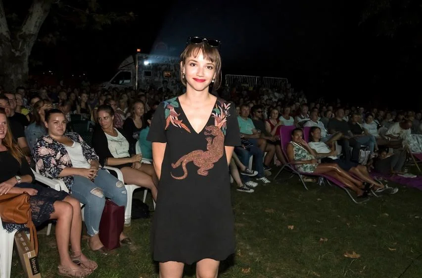 Režisérka filmu Tereza Nvotová (Foto: René Miko, (c) PubRes, Bratislava, 13. augusta 2018).