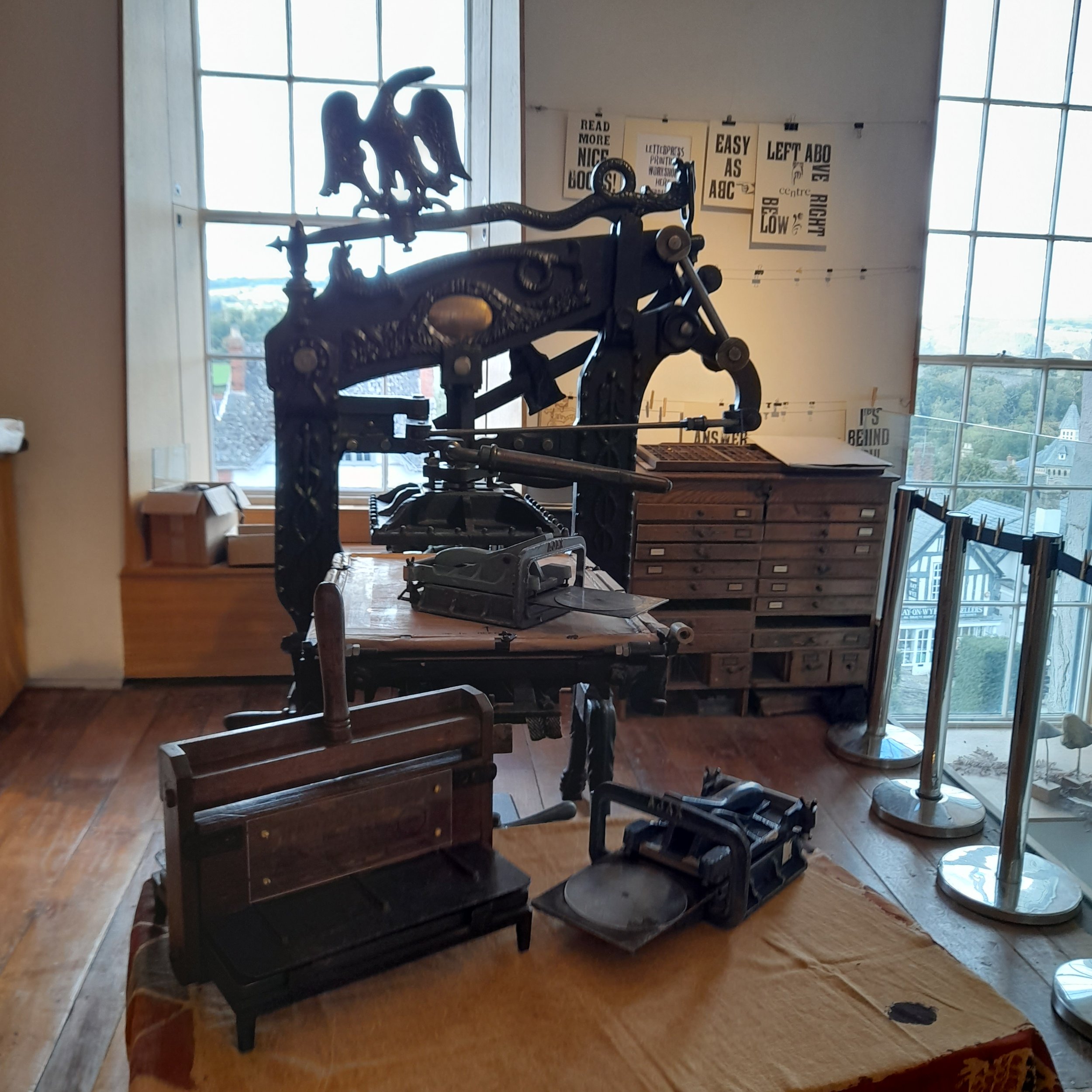 The Columbian Press at Hay Castle