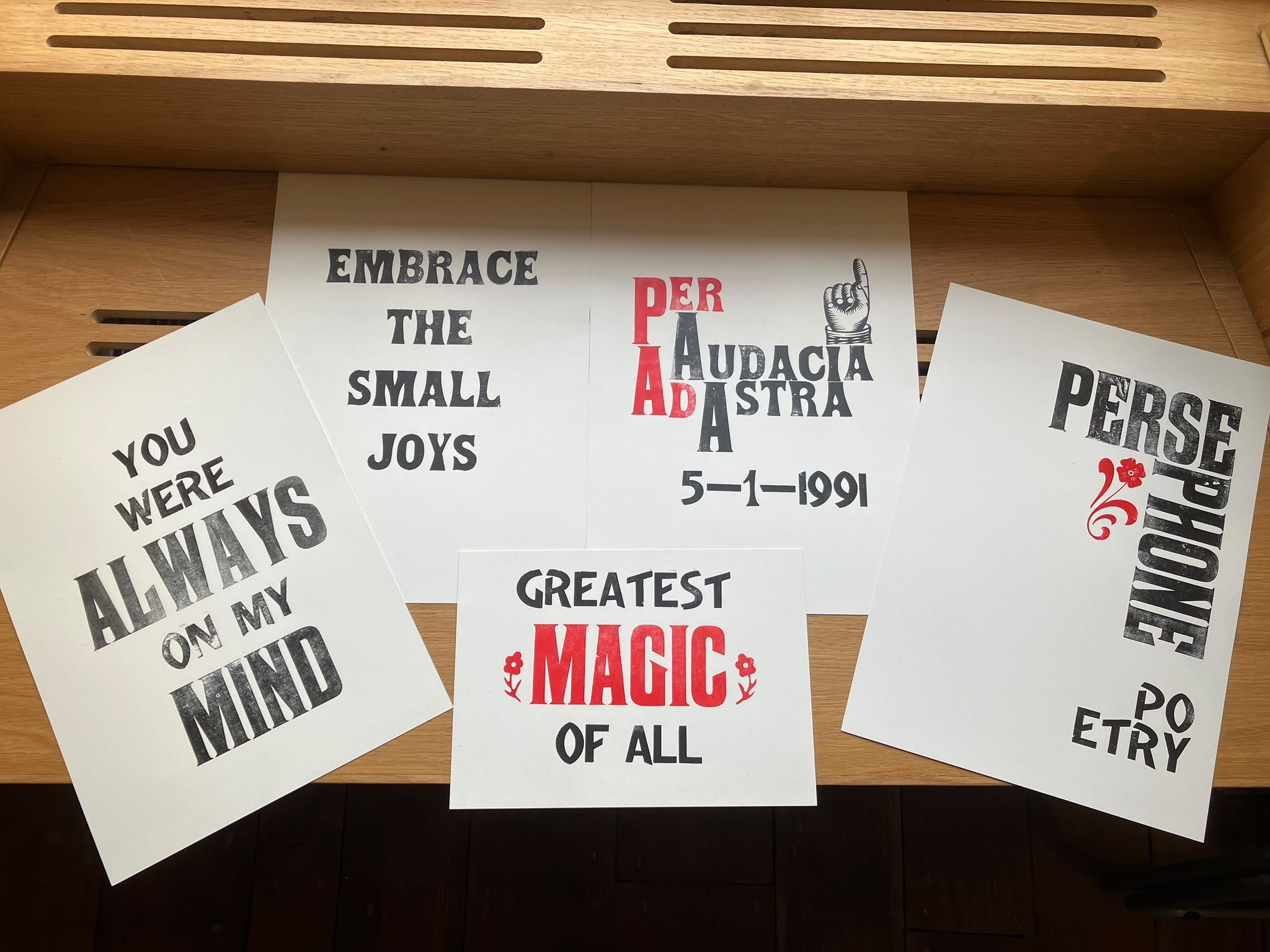 Printing workshops
