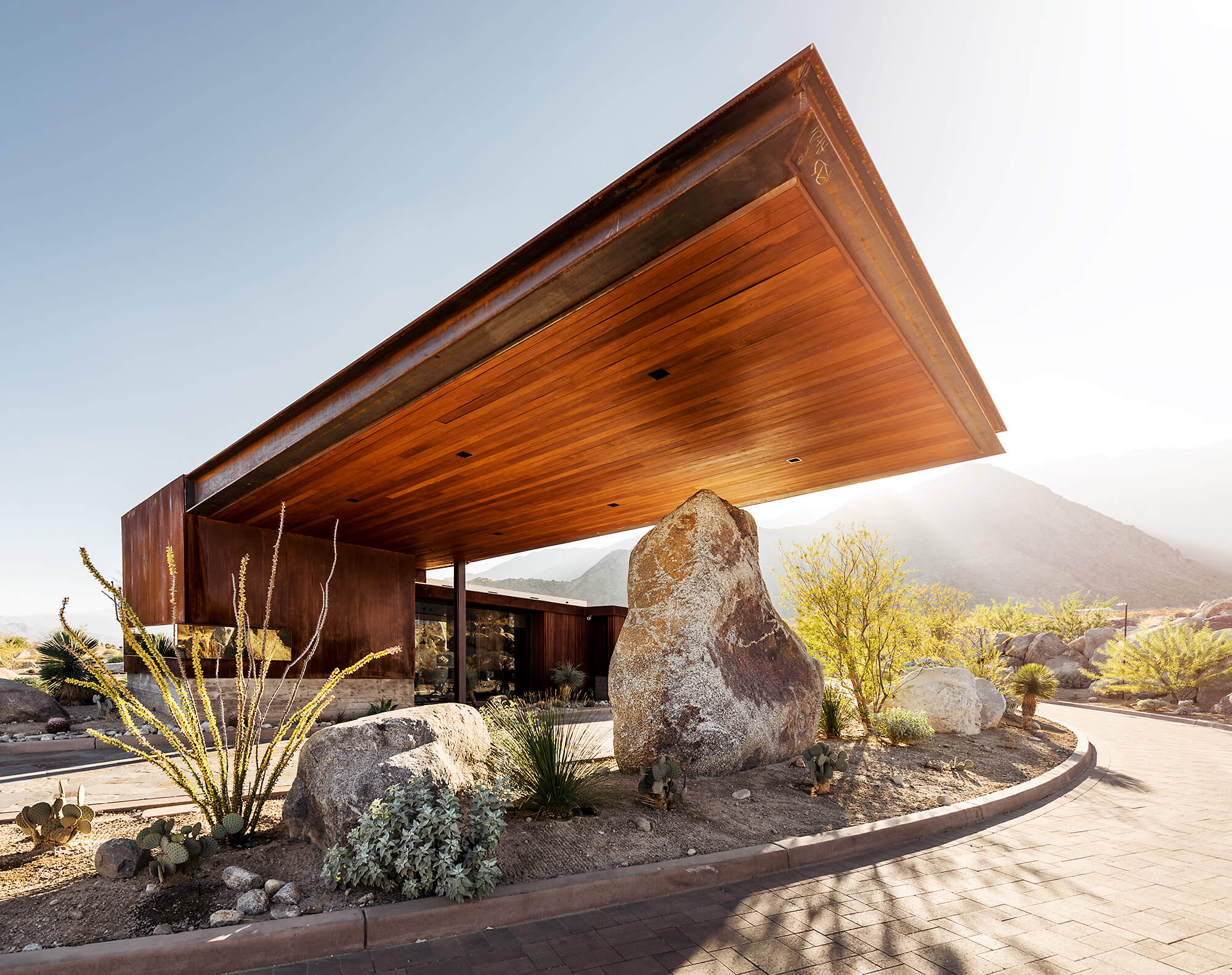 Desert Palisades Guardhouse | Palm Springs, CA