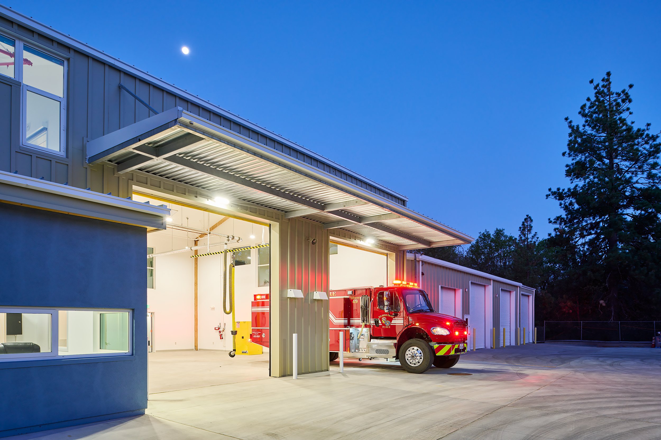 Mt Laguna Fire Station | San Diego County