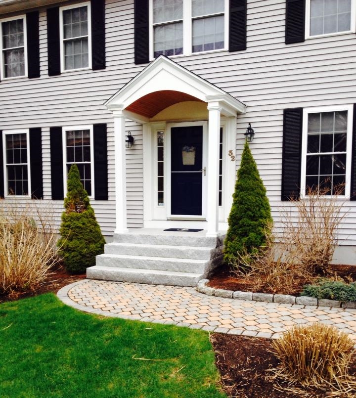 Granite steps