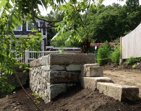 Choate Park Retaining Wall