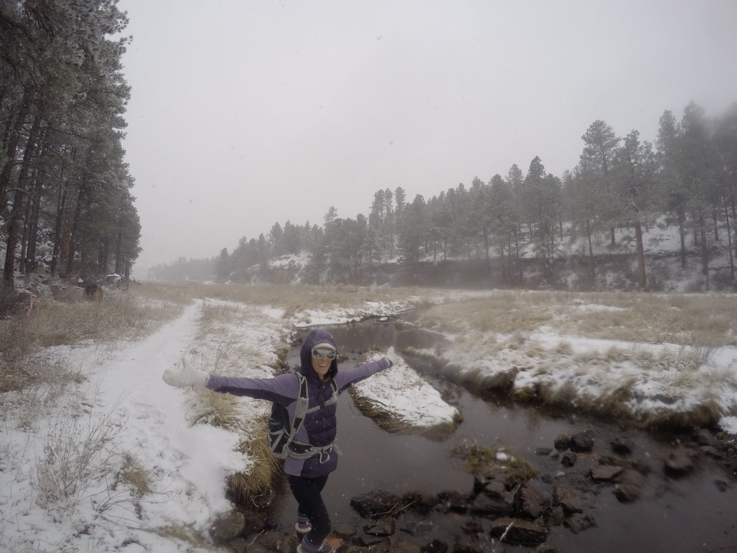River crossings sometimes required