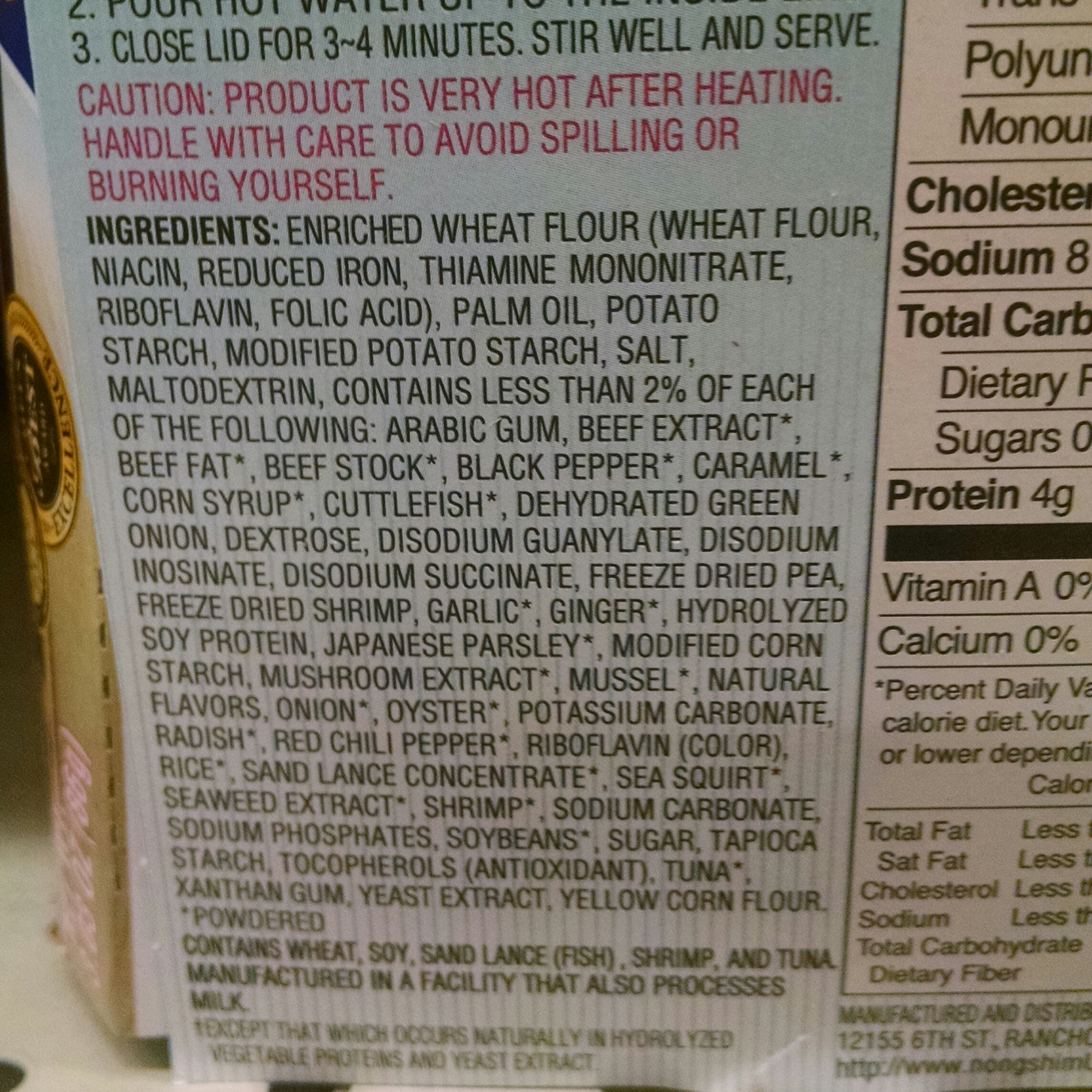 I'll start with this one. This is one of those soups that you just add hot water to. This one and others like it are the true Kings of all chemical sh*tstorms!! Not sure where to even begin with this one, so I'll just let you read through it yourself. How many things can you identify as real food?