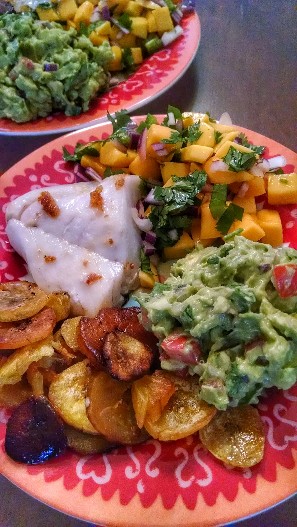 One last beautiful plate. Matt and I like to guess how much we would pay out at a restaurant for a plate like this. The beauty of making your food at home is you know everything that goes into it AND you don't pay the crazy restaurant prices for it. 