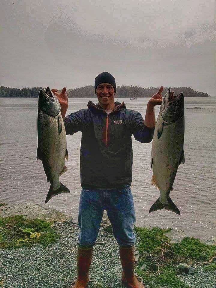 In the meantime Matt was in Alaska catching dinner for the next few months.