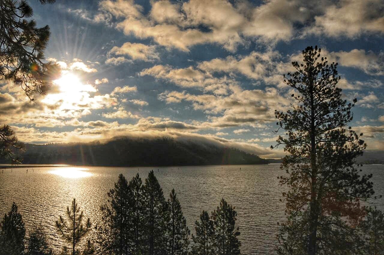 View from our campsite. Not too shabby, huh??