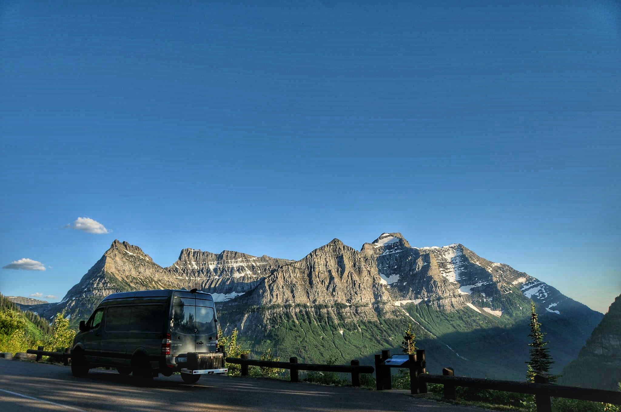 In Glacier National Park