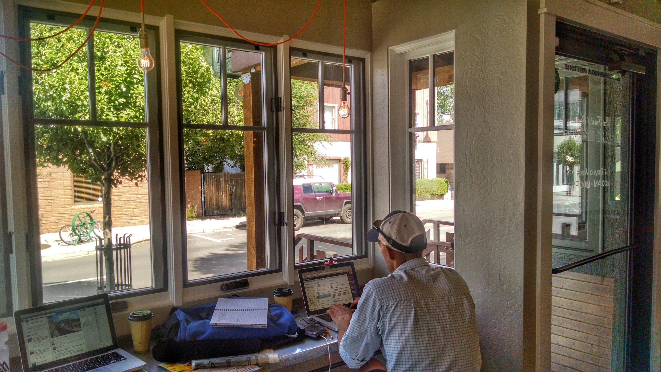 Tourist Home- our new favorite office. An amazing environment, awesome food and great service.