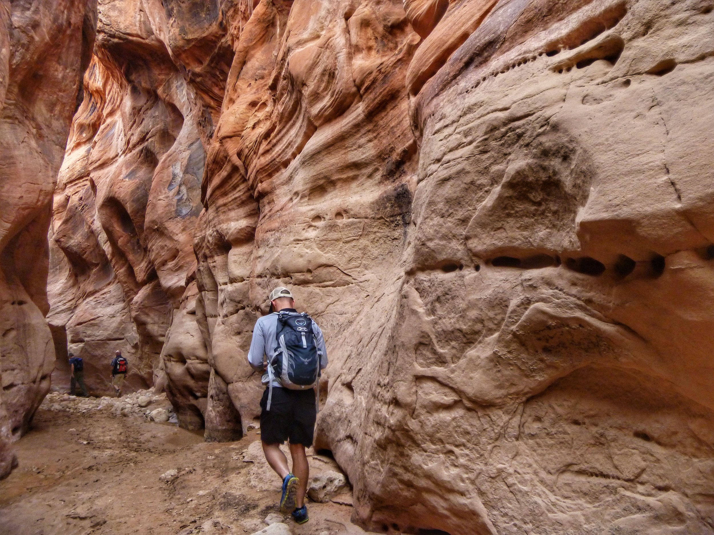 The narrows of Buck Skin Gulch.