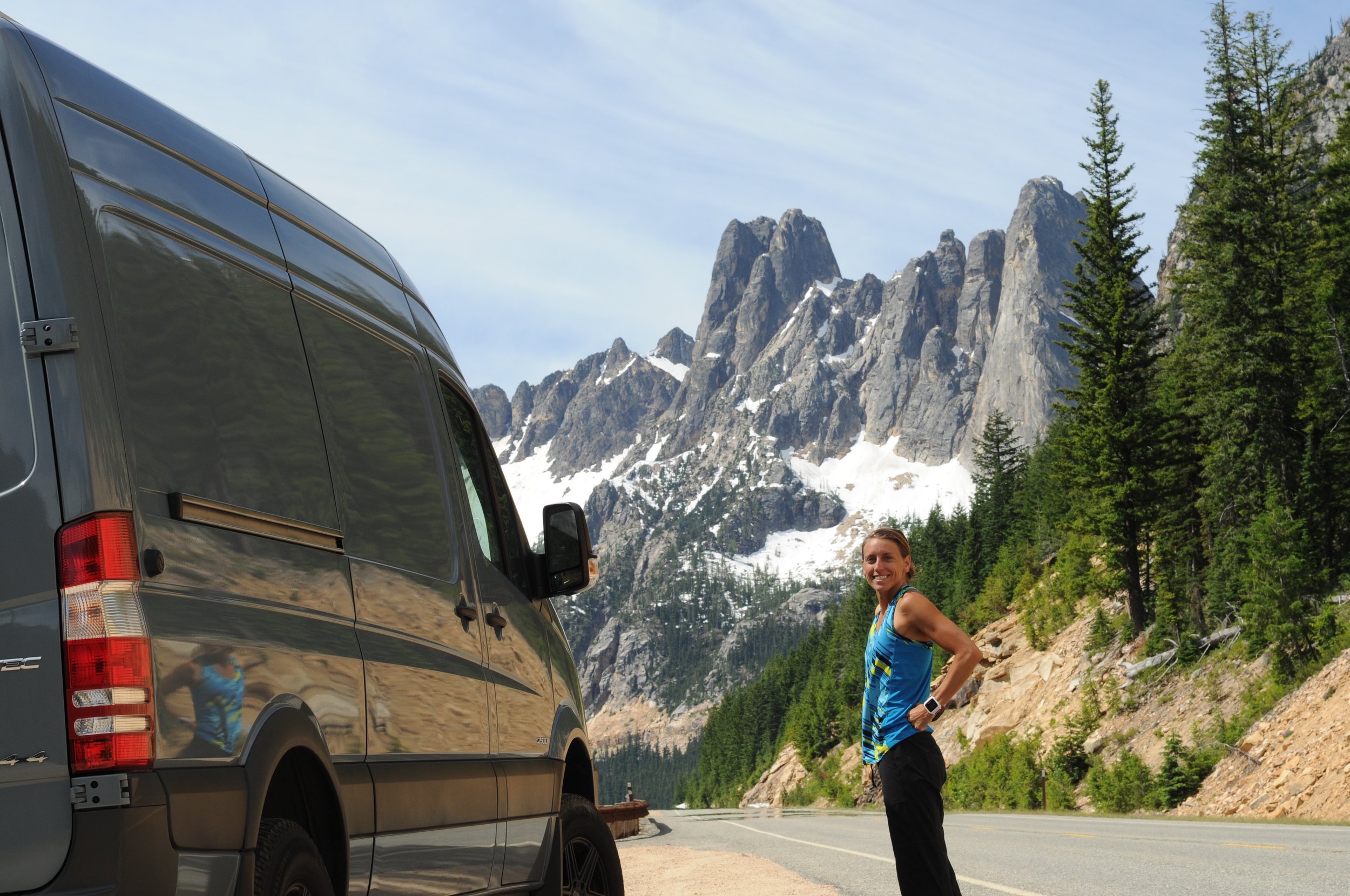 Heading into North Cascades National Park