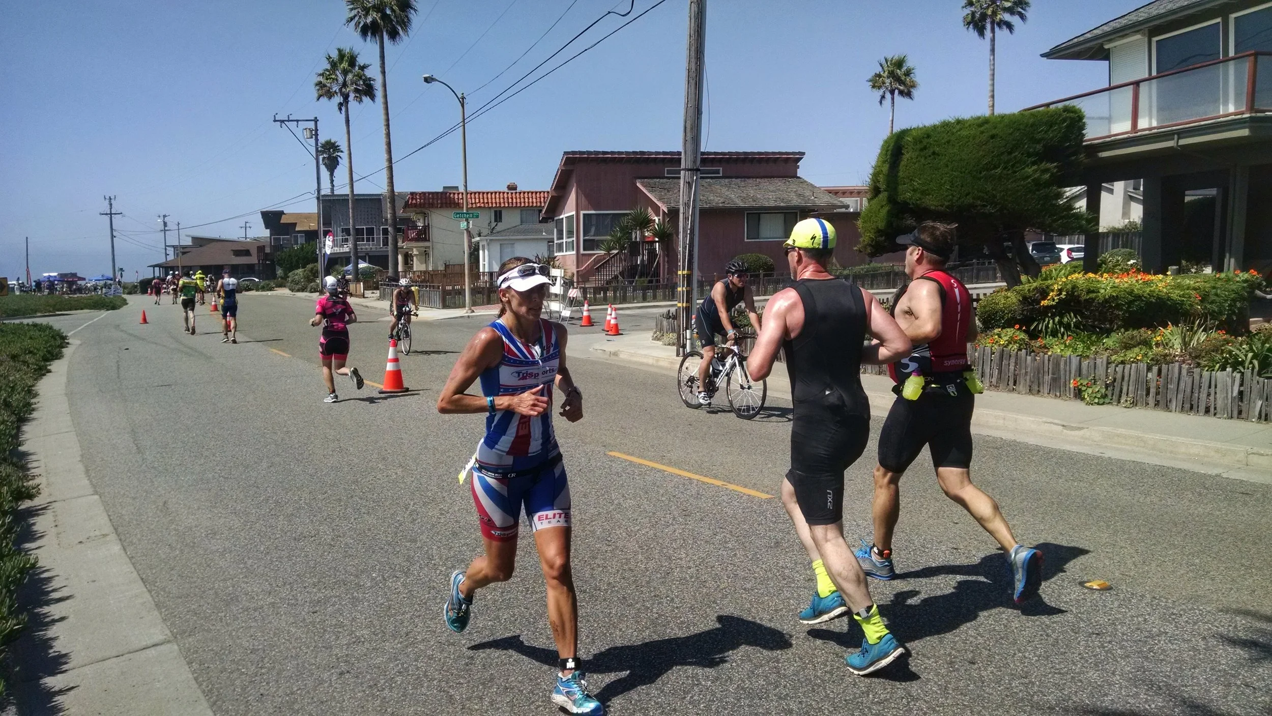 The run at Santa Cruz 70.3