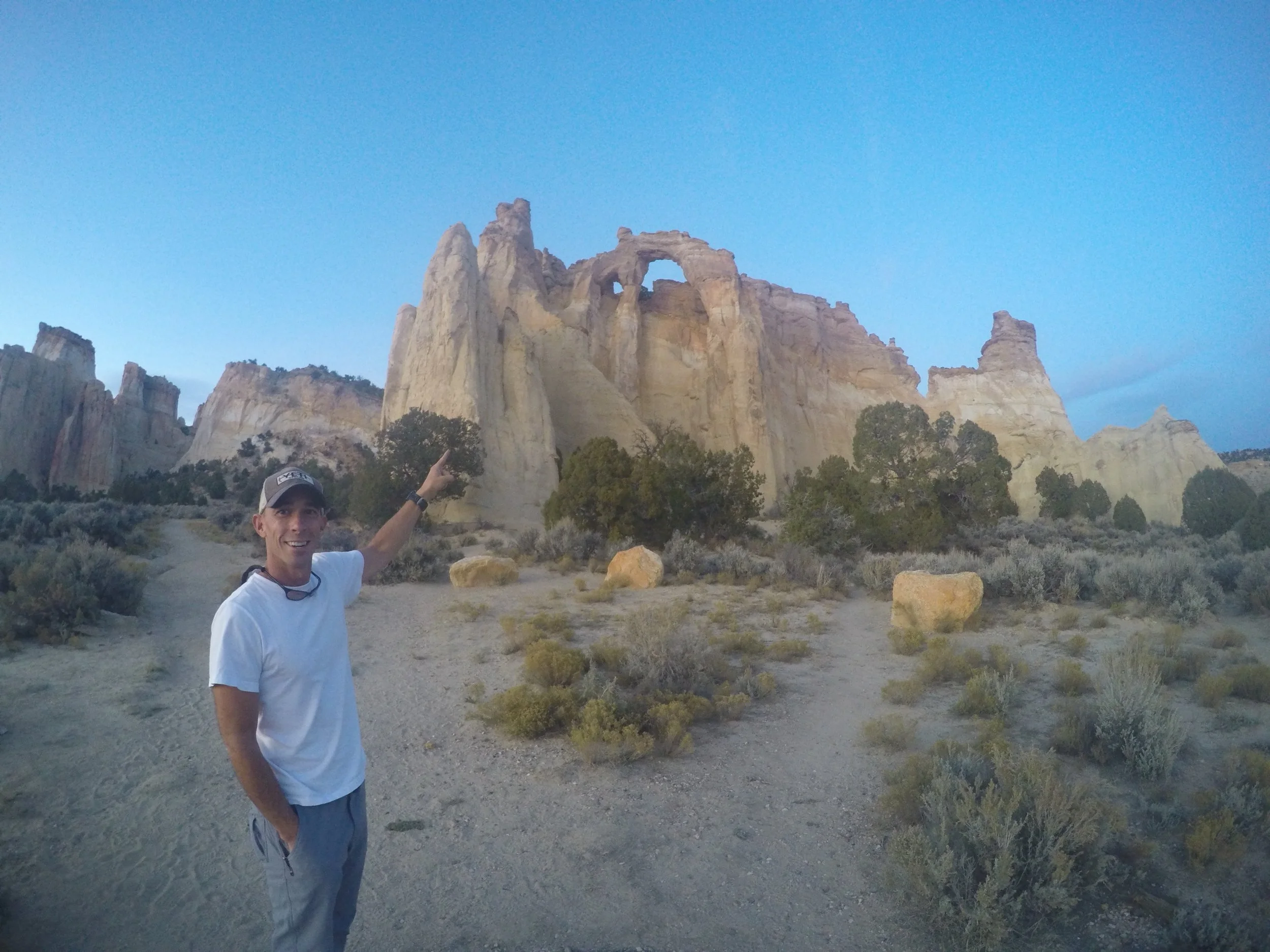 A quick side-trip on the way to Bryce to see Grosvenor arch
