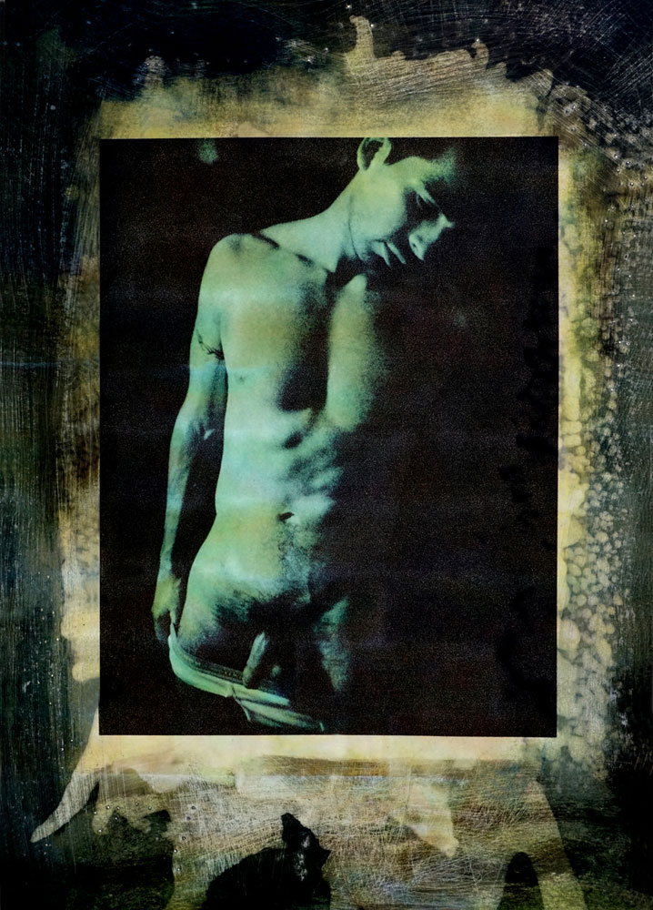 “Cristian,” alternative process photo, 35 X 25 in., © 2017 Bill Travis