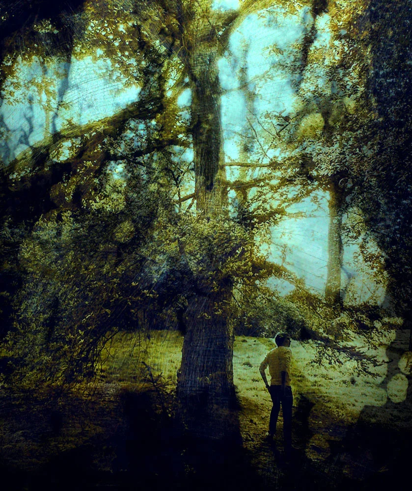 “A quiet moment,” alternative process photo, 40 X 34 in., © 2017 Bill Travis