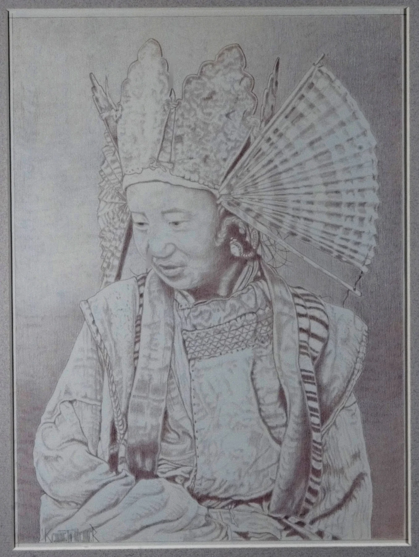 Tibetan Dancing Girl
