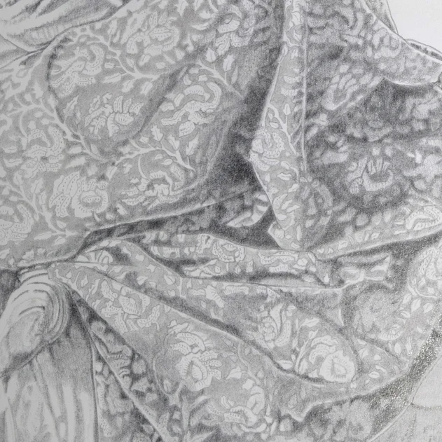 Detail from Seated Woman