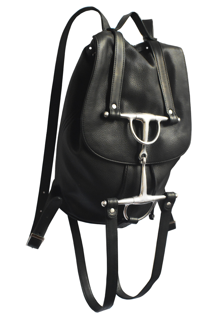 Horse and Nail Leather Rider Backpack