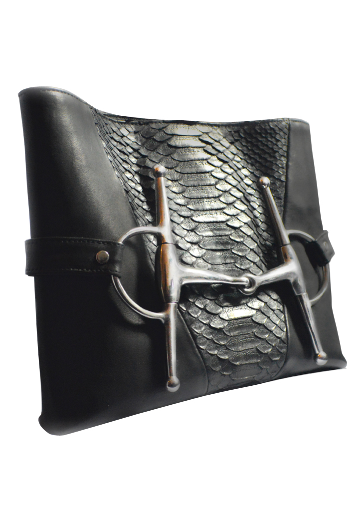 Horse and Nail Lexington Clutch Leather Handbag