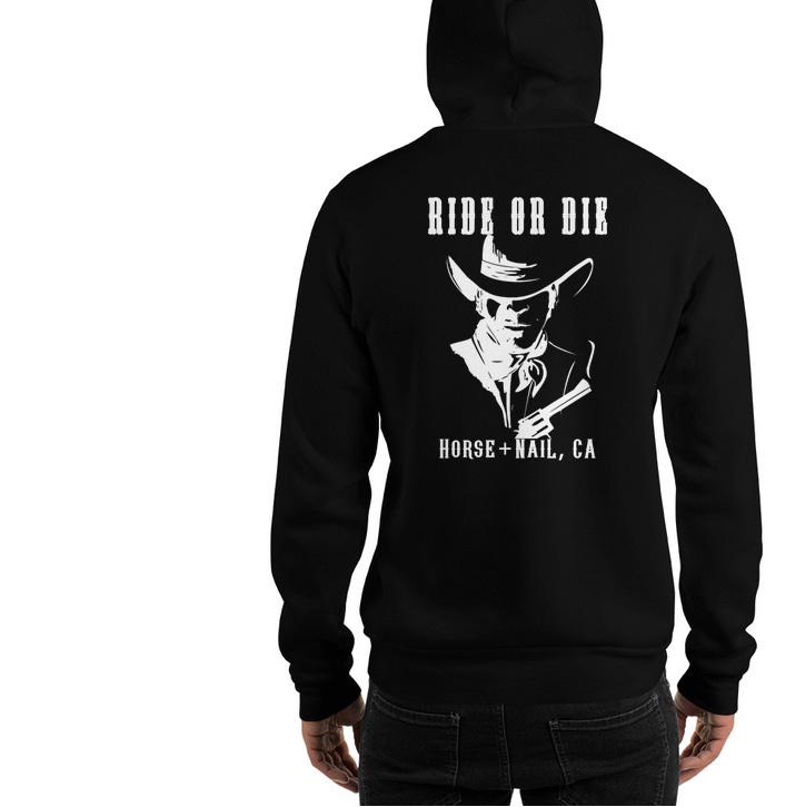 RIDE OR DIE SMOKING GUN HOODIE