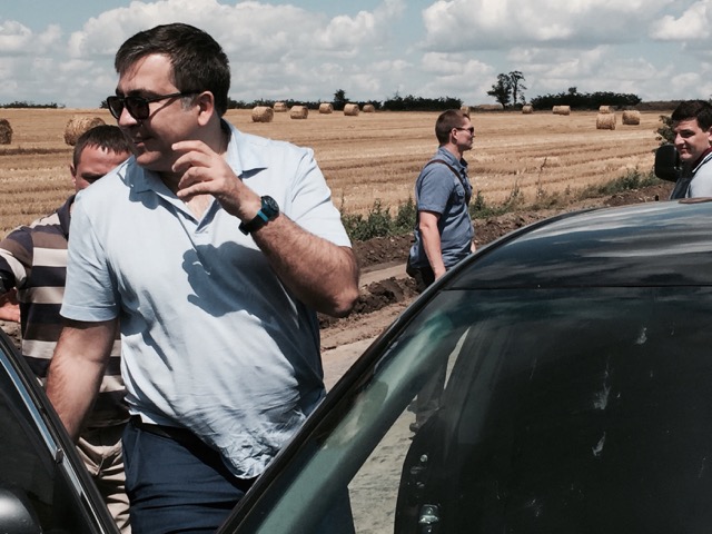 'Putin is obsessed with the idea of testing Nato', says Saakashvili - The Independent