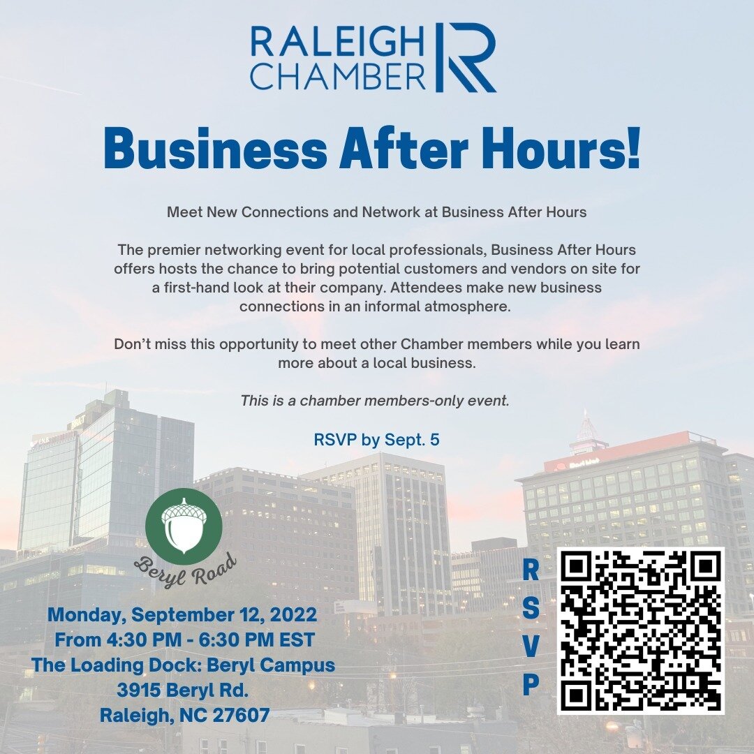 Meet New Connections and Network at Business After Hours!

The premier networking event for local professionals, Business After Hours offers hosts the chance to bring potential customers and vendors on site for a first-hand look at their company. Att