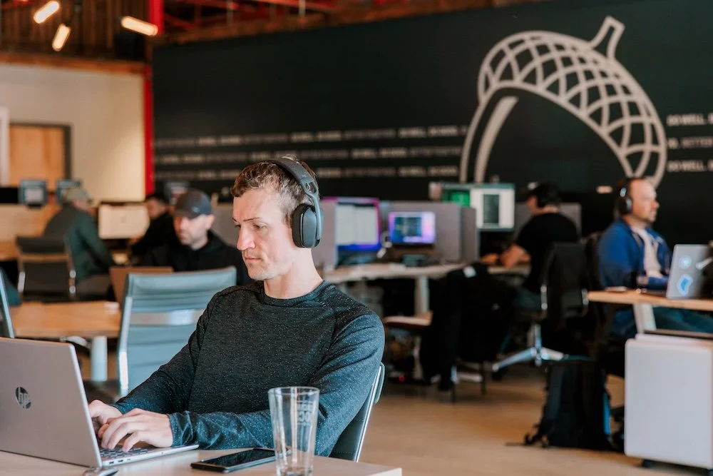 Wake Forest Coworking Member Working Laptop.jpg
