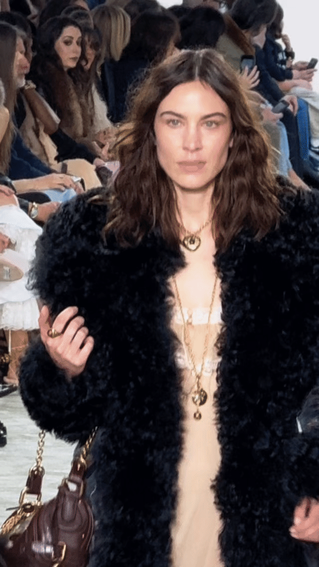 Alexa Chung at Chloé (Copy)