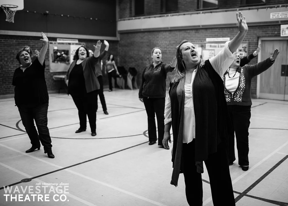 In Rehearsal for FOLLIES