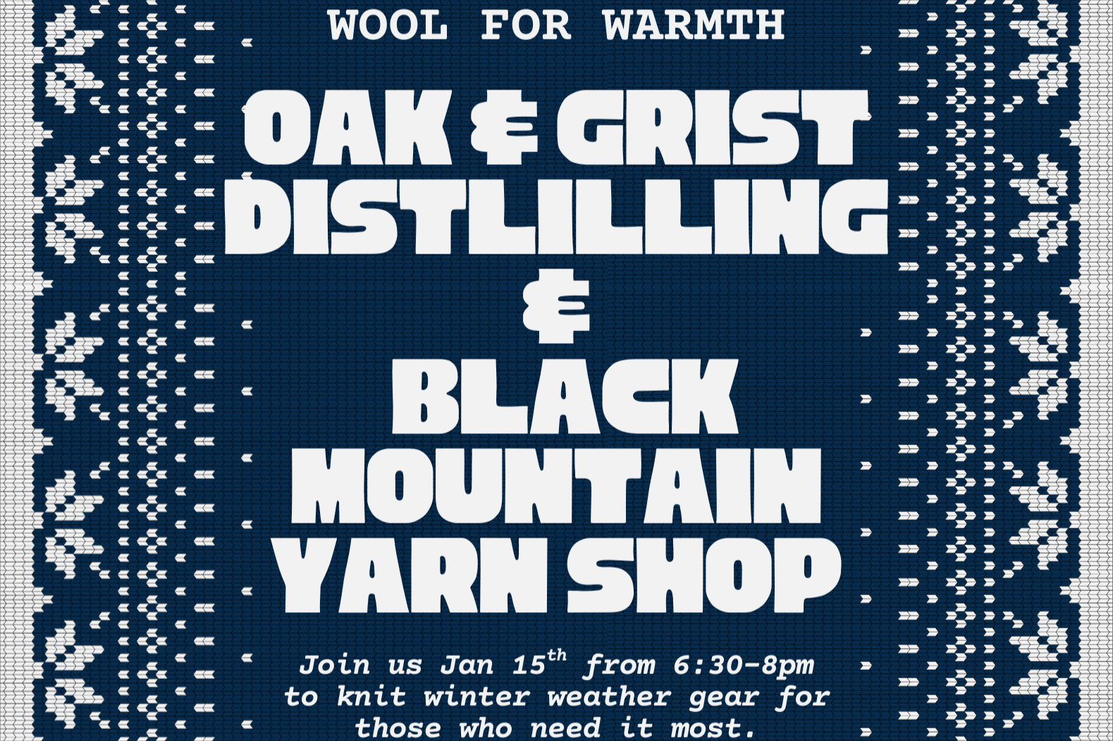 Wool for Warmth (Free Event)