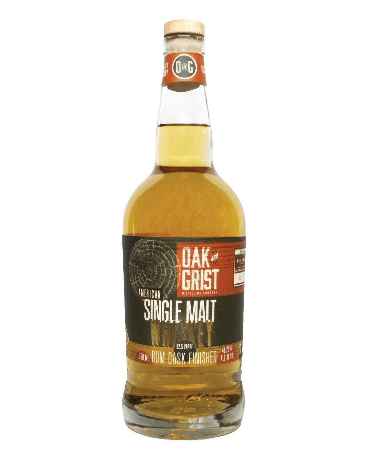 Rum Cask Finished American Single Malt Whiskey Limited Release Home