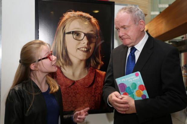 Molly chats to Martin McGuinness about her experience of taking part in My Journey My Voice.