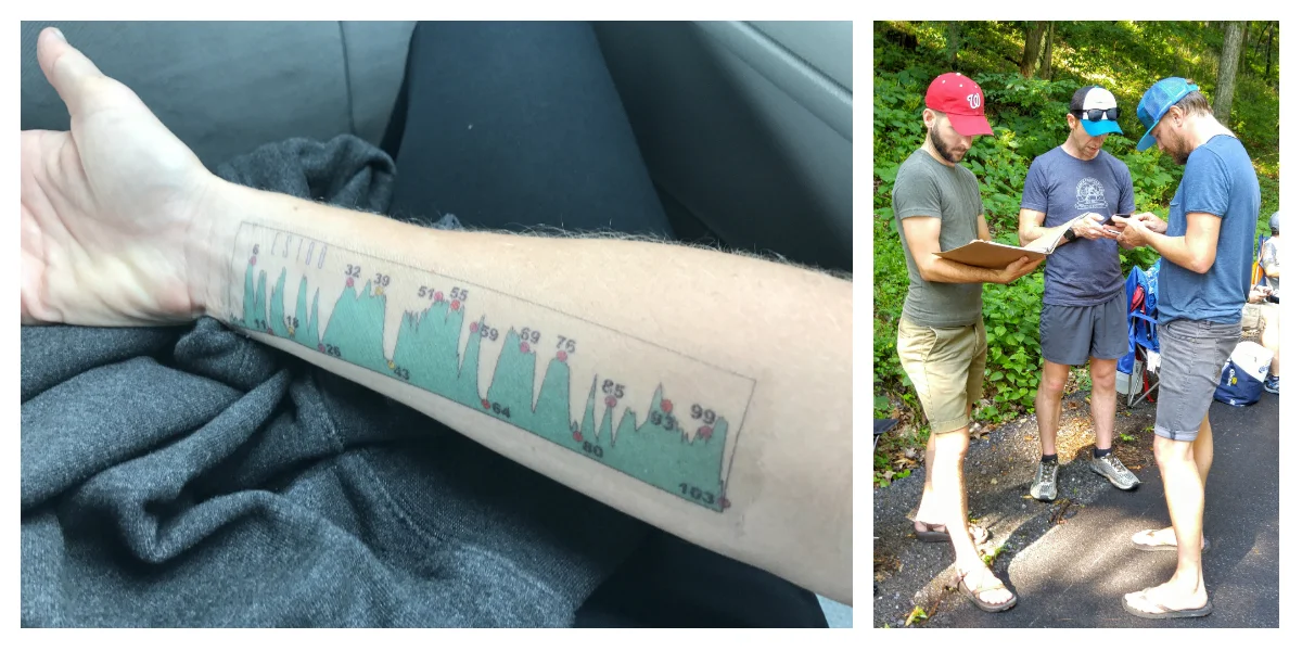 My insanely useful tattoo, and my crew sharing tips from my crew manual.