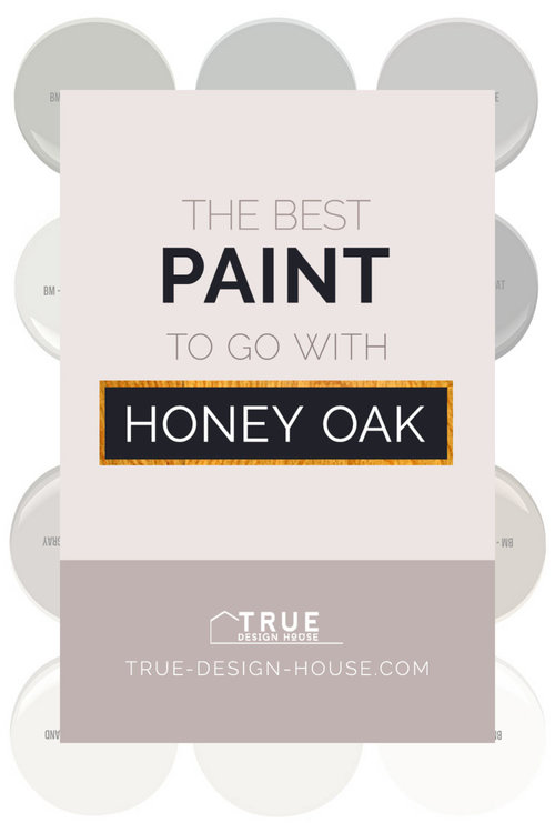 The Best Wall Paint Colors To Go With Honey Oak True Design House - Paint Colours That Go With Oak Cabinets