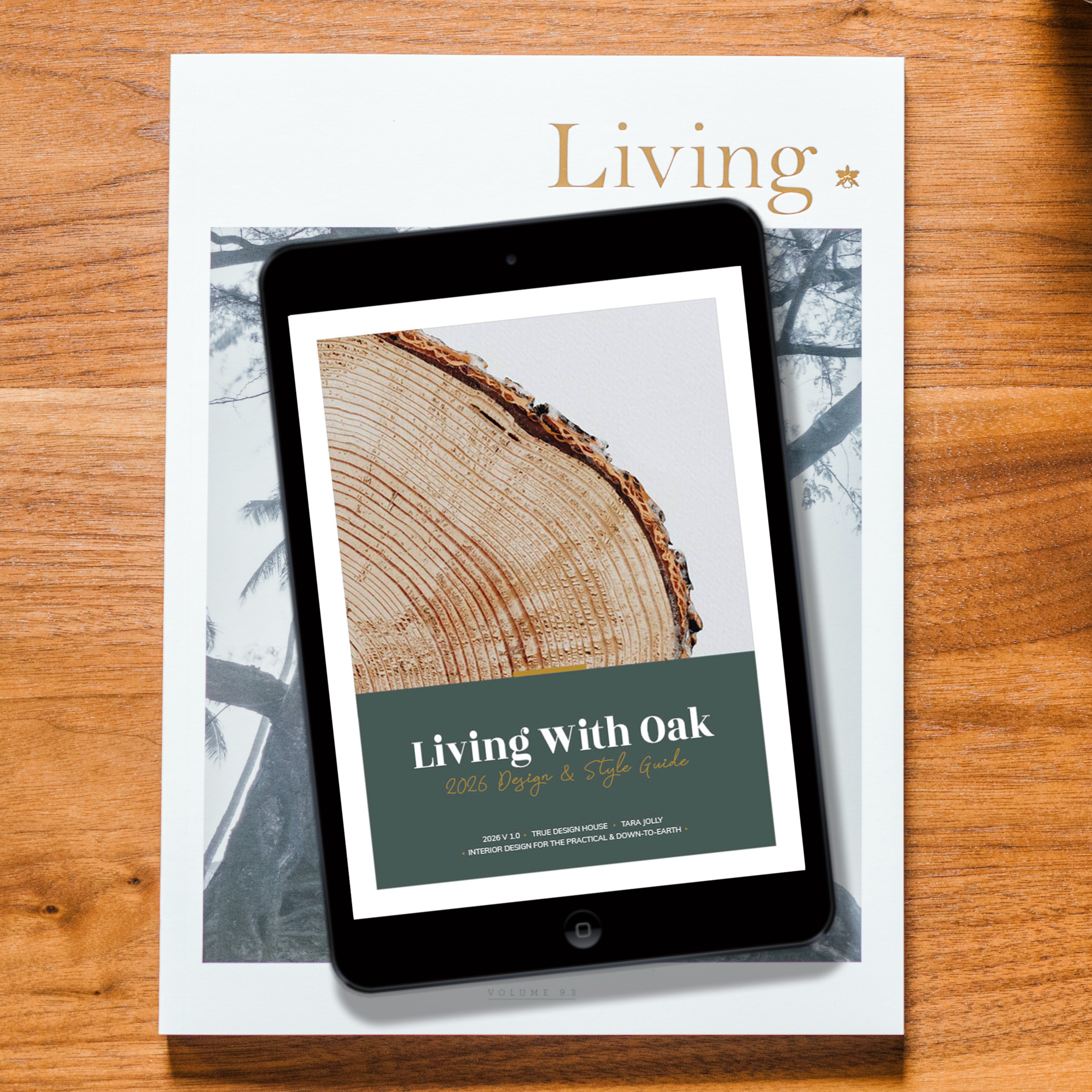 Living With Oak 2026  - Design & Style Guide eBook