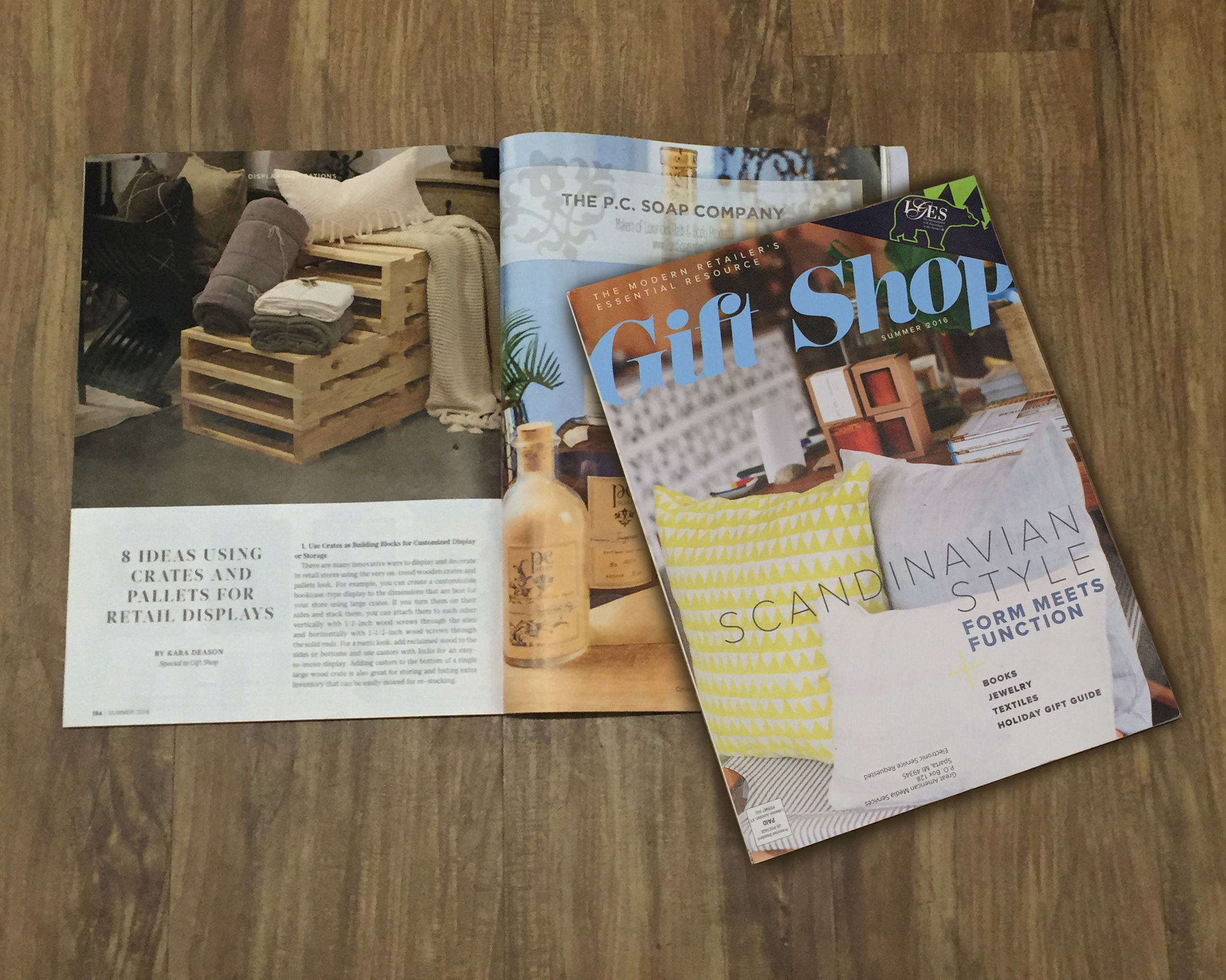 Article originally featured in Gift Shop Summer 2016 magazine