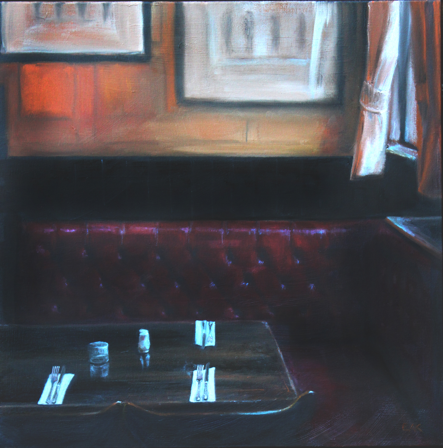 lunch at four grenadiers 20 x 20