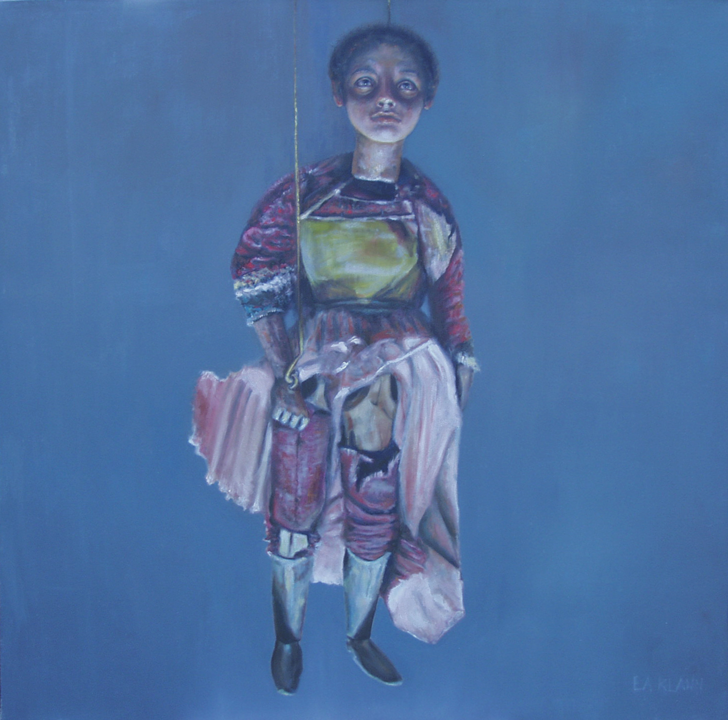la cucitrice (the seamstress) 48 x 48