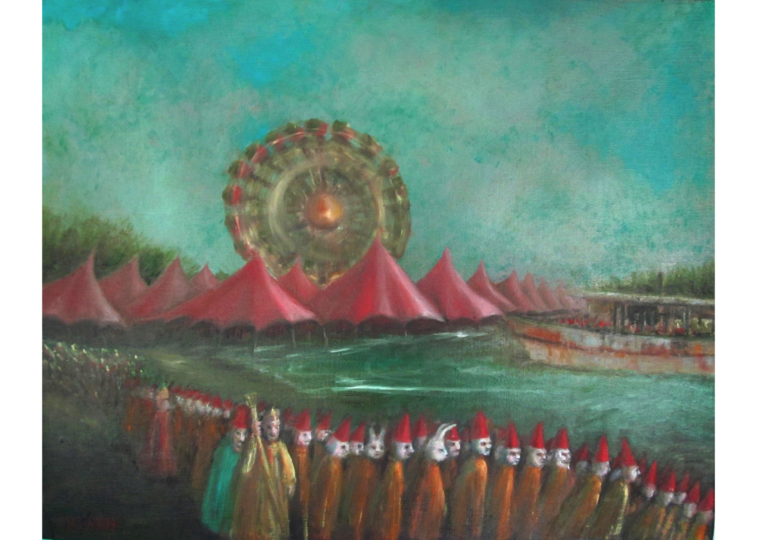 the carnival of souls 24 x 32