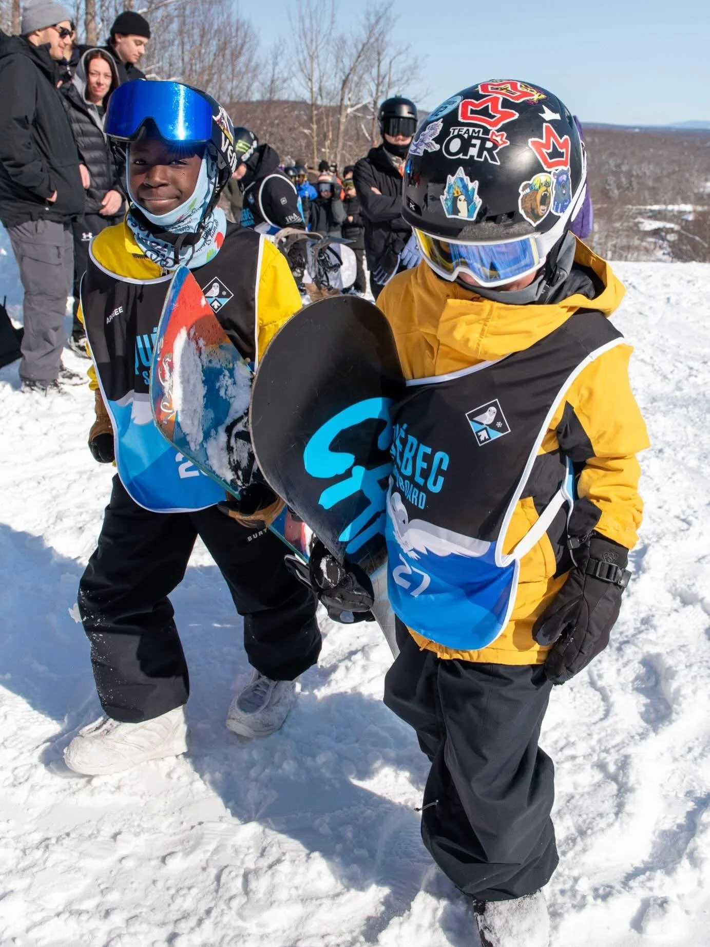 Les images des comp&eacute;titions @quebecsnowboard Y&Eacute;TI et Coupe Qu&eacute;bec / FIS sont sur notre page Facebook !

Un &eacute;norme merci &agrave; tous les participant(e)s, coachs, b&eacute;n&eacute;voles et supporteurs pr&eacute;sents en g